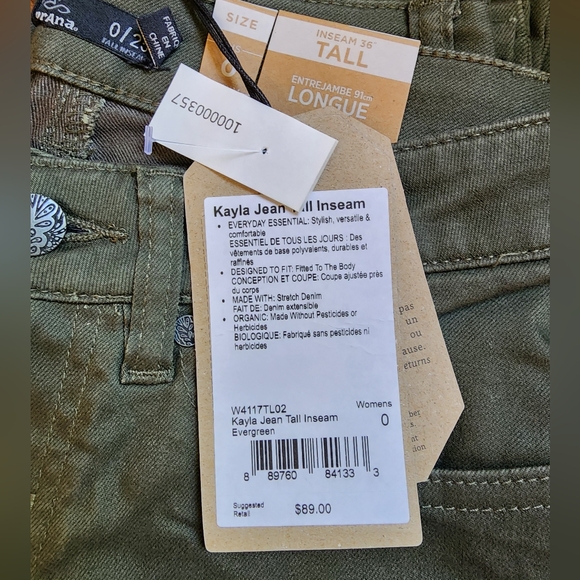 NWT prAna Kayla Jean - Picture 4 of 4